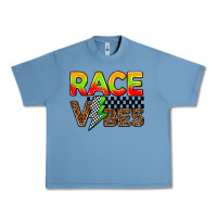 Pebble Blue race vibes Urban Heavy Tee - AdoDesignShop
