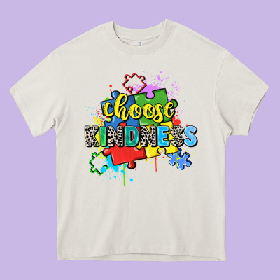 Choose Kindness Heavy Core Tee Designed By Zillion Design Studio