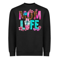 Black mom life Heavyweight Sweatshirt - AdoDesignShop