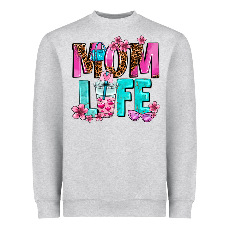 Mom Life Heavyweight Sweatshirt by AdoDesignShop | Teevron