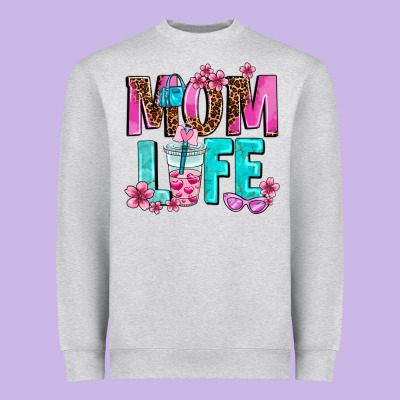 Mom Life Heavyweight Sweatshirt Designed By Adodesignshop