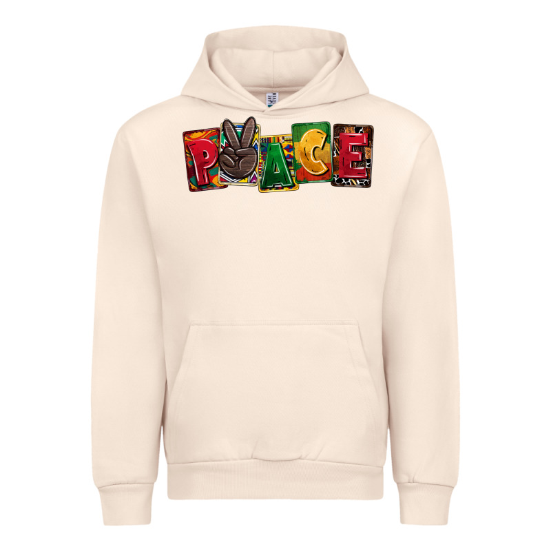 Peace Juneteenth Urban Hoodie by CowGirlArtShop | Teevron