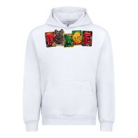 White peace juneteenth Urban Hoodie - CowGirlArtShop