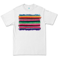 White serape Premium Tee - BarkalooDesign