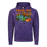 Cloud Purple pumpkin farm Vintage Hoodie - RacoonDesign