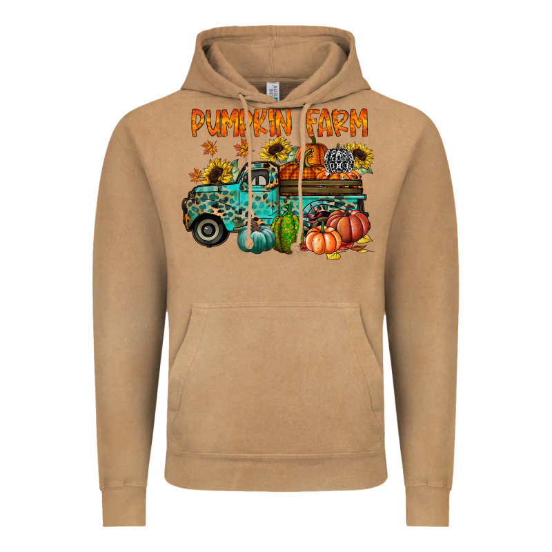 Pumpkin Farm Vintage Hoodie by RacoonDesign | Teevron