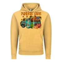 Vintage Mustard pumpkin farm Vintage Hoodie - RacoonDesign
