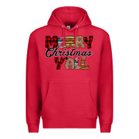 Cardinal Merry Christmas Y'all Premium Hoodie - Bettercallsaul