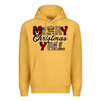 Mustard Merry Christmas Y'all Premium Hoodie - Bettercallsaul
