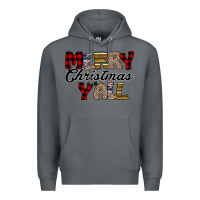 Rock Merry Christmas Y'all Premium Hoodie - Bettercallsaul