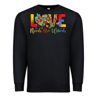 Black love needs no words Premium Sweatshirt - LillyAllenDesigns
