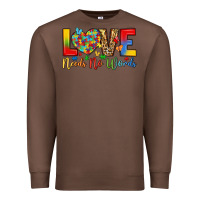 Chestnut love needs no words Premium Sweatshirt - LillyAllenDesigns