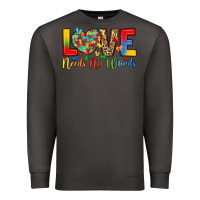 Smoke love needs no words Premium Sweatshirt - LillyAllenDesigns