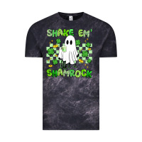 Cloud Black shake em' like a shamrock Vintage Tee - Artiststas