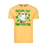 Vintage Mustard shake em' like a shamrock Vintage Tee - Artiststas