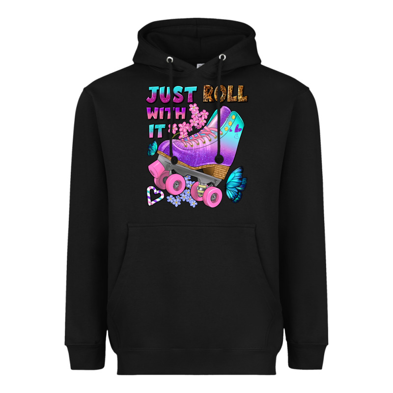 Just Roll With It Heavyweight Hoodie by BundleAndBundleShop | Teevron