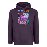 Plum just roll with it Heavyweight Hoodie - BundleAndBundleShop