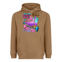 Toasted Coconut just roll with it Heavyweight Hoodie - BundleAndBundleShop