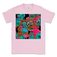 Bubblegum Pink western rodeo seamless Classic Tee - Artiststas