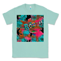 Seafoam western rodeo seamless Classic Tee - Artiststas