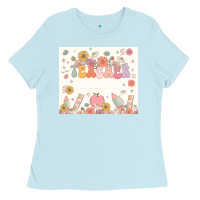 Baby Blue teacher custom name Ladies Tee - JahusDesignShop