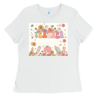 White teacher custom name Ladies Tee - JahusDesignShop