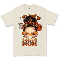Bone basketball messy bun mom Premium Tee - texasbilliewilder