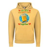 Vintage Mustard our first father's day together and beer Vintage Hoodie - HRA Design Shop