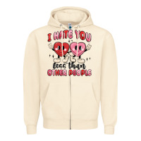 Sandshell i hate you less than other people Zipper Hoodie - MaliasSmallBusiness