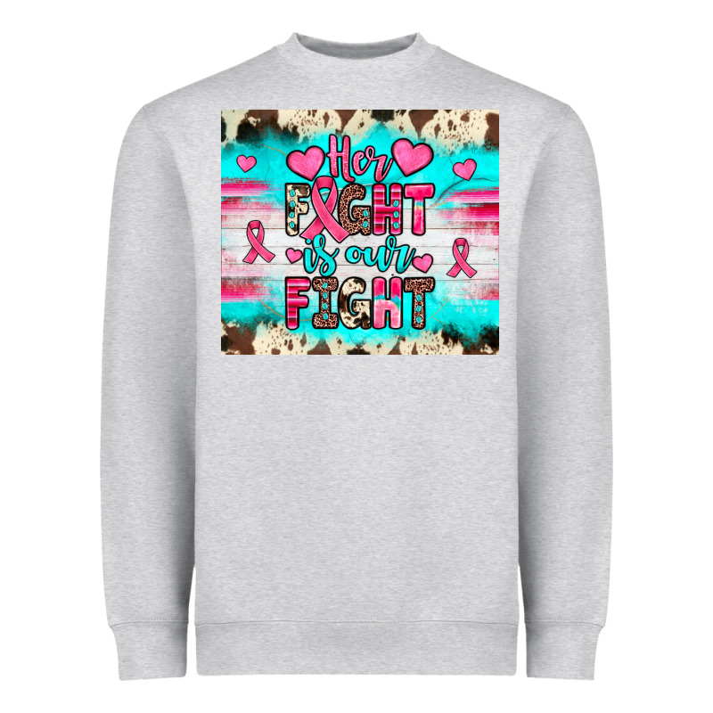 Her Fight Is Our Fight Heavyweight Sweatshirt by JahusDesignShop | Teevron