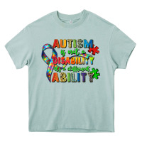 Arona autism is not a disability its a different ability Heavy Core Tee - Zillion Design Studio
