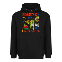 Black roaring into kindergarten Heavyweight Hoodie - BundleAndBundleShop