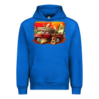 Cobalt mexican cinco de mayo truck Urban Hoodie - CowGirlArtShop