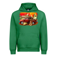 Emerald mexican cinco de mayo truck Urban Hoodie - CowGirlArtShop