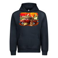 Navy mexican cinco de mayo truck Urban Hoodie - CowGirlArtShop