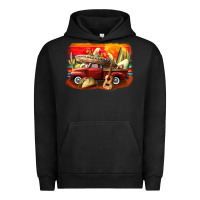 Pigment Black mexican cinco de mayo truck Urban Hoodie - CowGirlArtShop