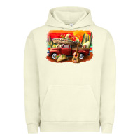 Pigment Pistachio mexican cinco de mayo truck Urban Hoodie - CowGirlArtShop
