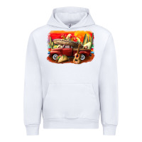 White mexican cinco de mayo truck Urban Hoodie - CowGirlArtShop