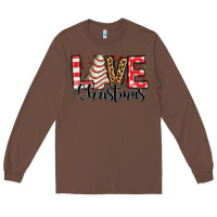 Chestnut love christmas tree cake Long Sleeve Tee - Jasminsmagicworld