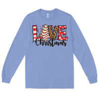 Colony Blue love christmas tree cake Long Sleeve Tee - Jasminsmagicworld