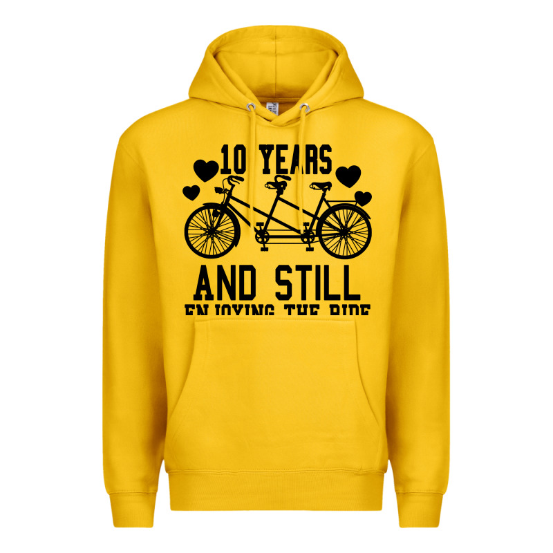 10 Years And Still Enjoying The Ride Premium Hoodie by Bettercallsaul | Teevron