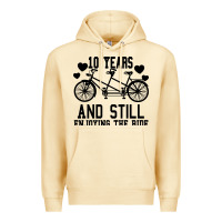 Pina Colada 10 Years And Still Enjoying The Ride Premium Hoodie - Bettercallsaul