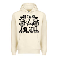 Sandshell 10 Years And Still Enjoying The Ride Premium Hoodie - Bettercallsaul