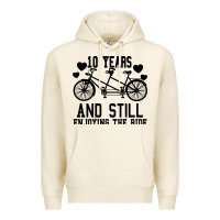 Tofu 10 Years And Still Enjoying The Ride Premium Hoodie - Bettercallsaul