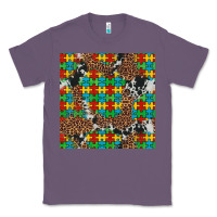 Lavender western autism seamless pattern Classic Tee - Artiststas