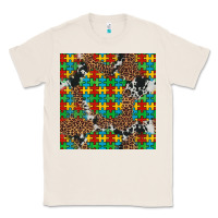 Natural western autism seamless pattern Classic Tee - Artiststas