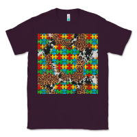 Plum western autism seamless pattern Classic Tee - Artiststas