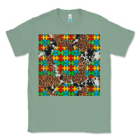 Sage western autism seamless pattern Classic Tee - Artiststas