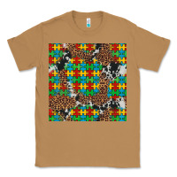 Toasted Coconut western autism seamless pattern Classic Tee - Artiststas
