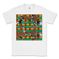 White western autism seamless pattern Classic Tee - Artiststas